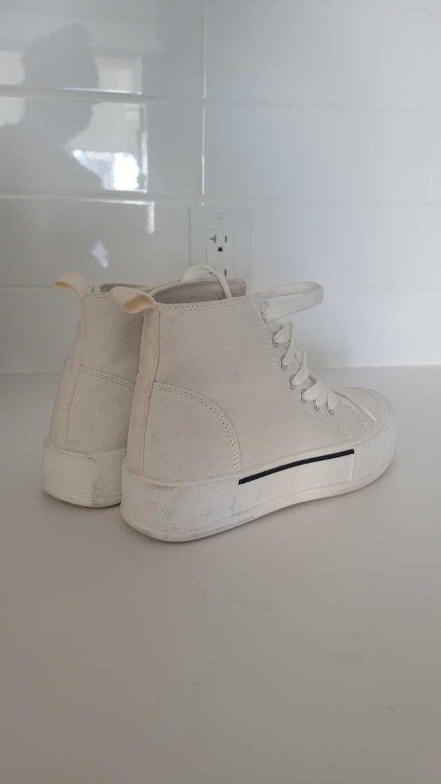 White Athletic Shoes for Women - photo 2