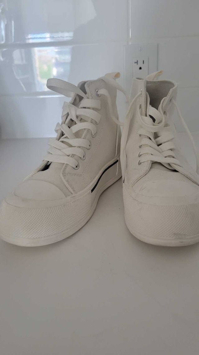 White Athletic Shoes for Women - photo 3