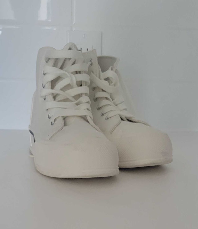 White Athletic Shoes for Women - photo 4