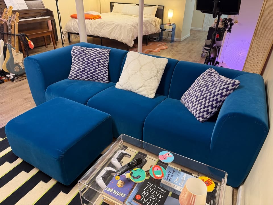 Modular Couch + Ottoman - photo 2