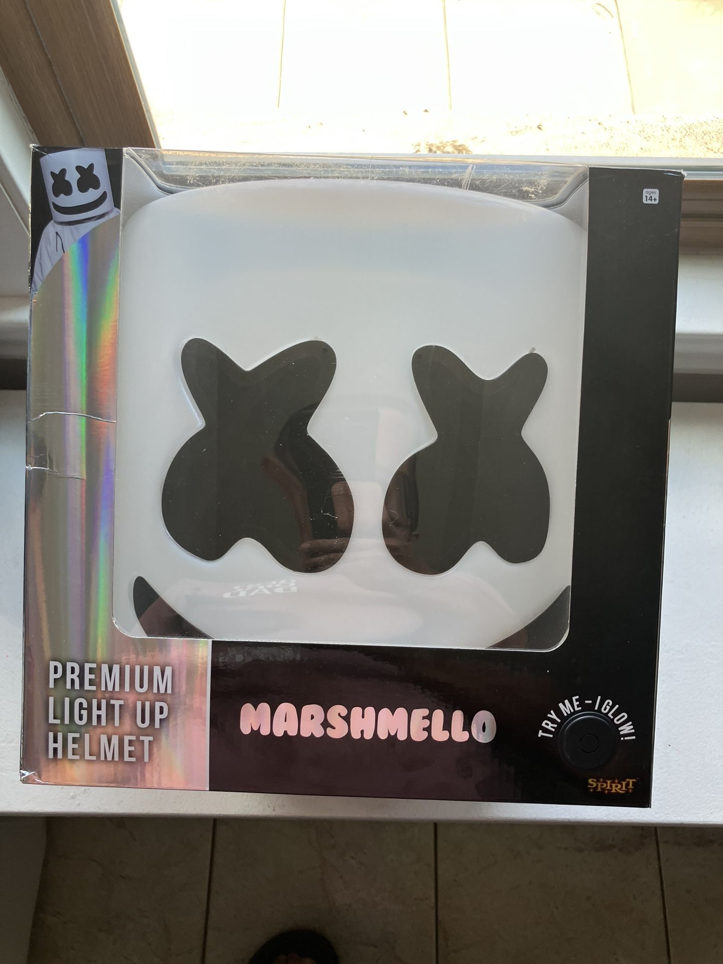 DJ Marshmello Costume Helmet