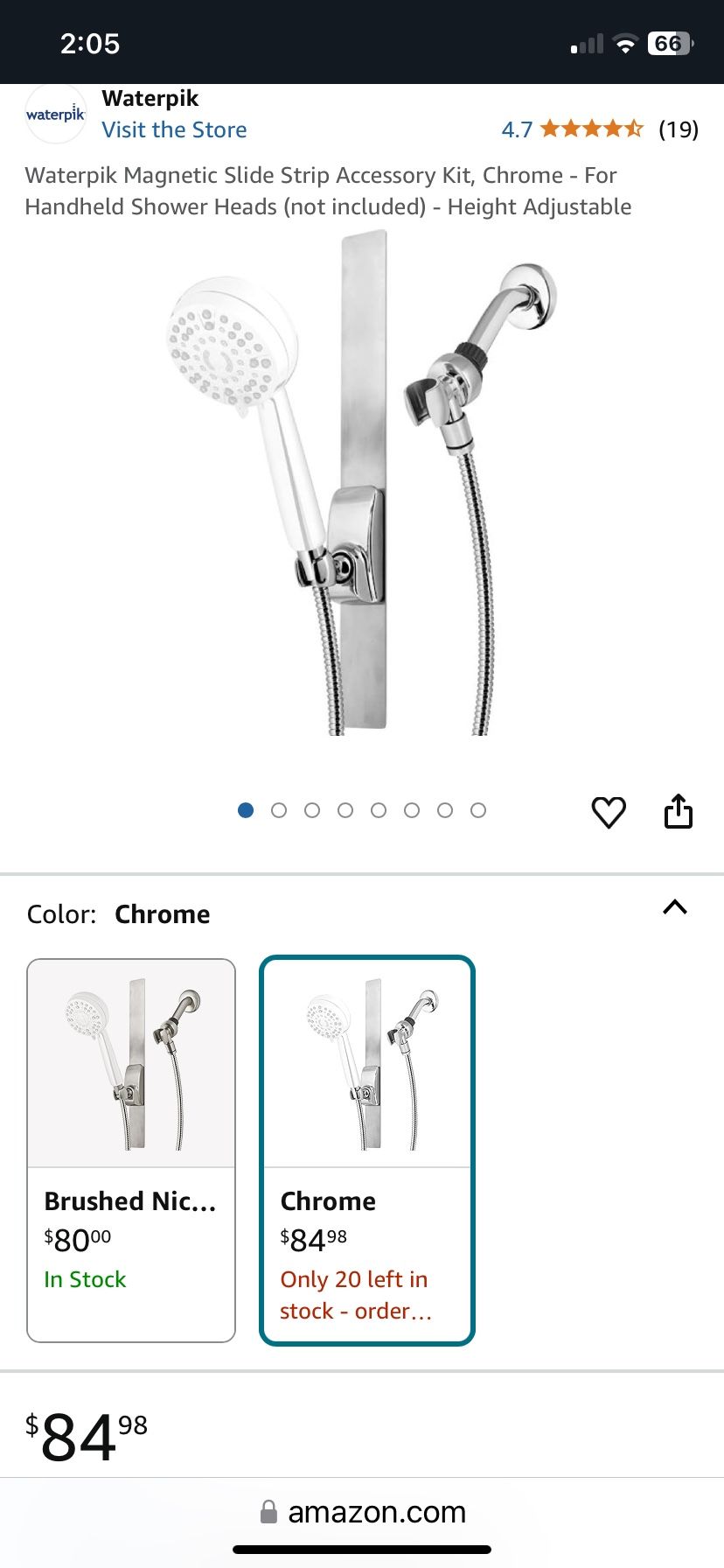 Waterpik Hand Held Shower - photo 2