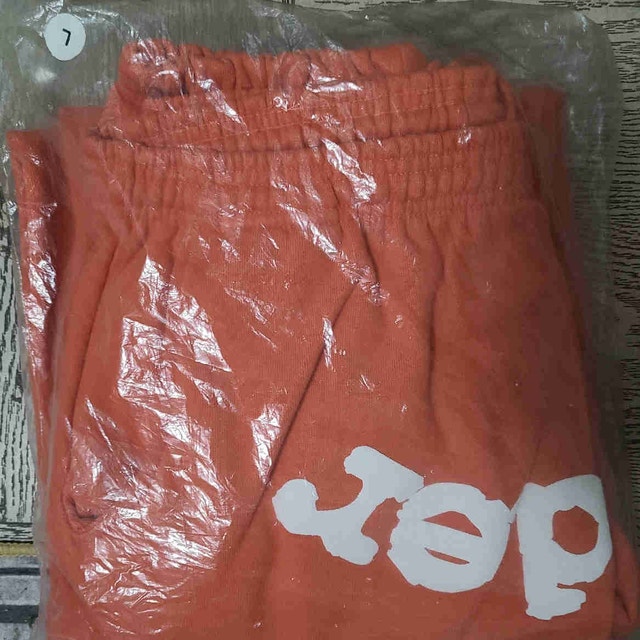 Sp5der legacy sweatpant orange