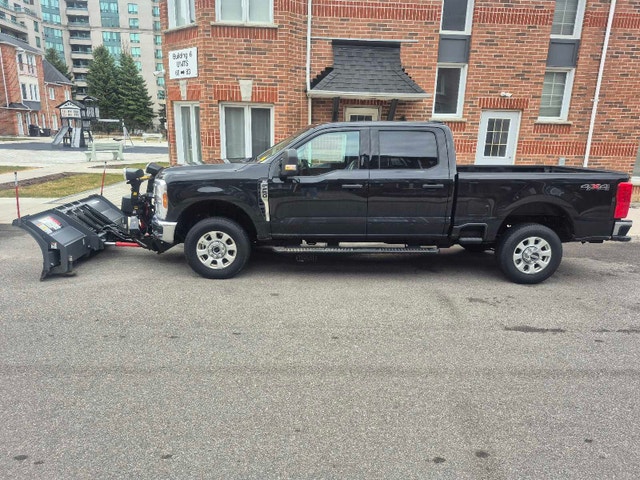 2024 Ford F-250 XLT Crew Cab 7.3L V8 Gas w/ Snowex Plow