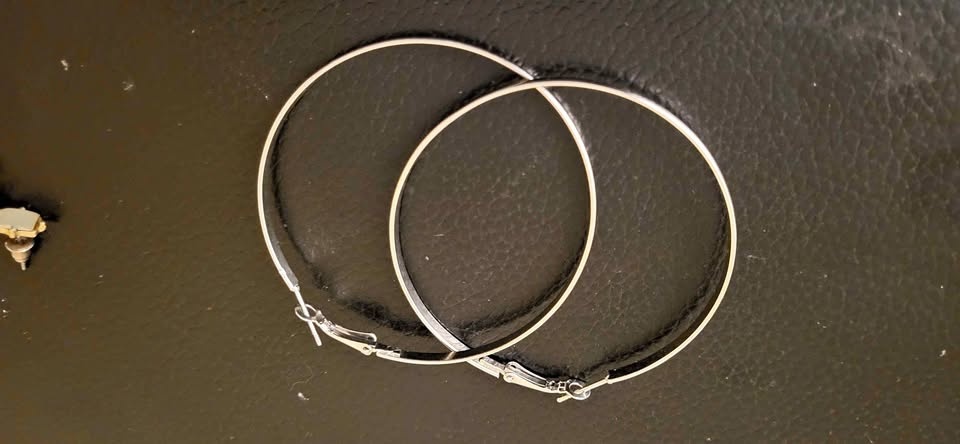Silver Hoop Earrings