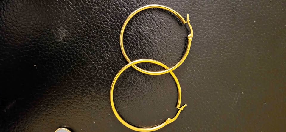 Gold Hoop Earrings