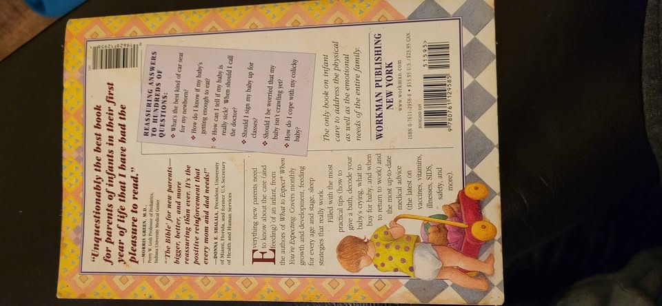 What to Expect The First Year Baby Book - photo 3