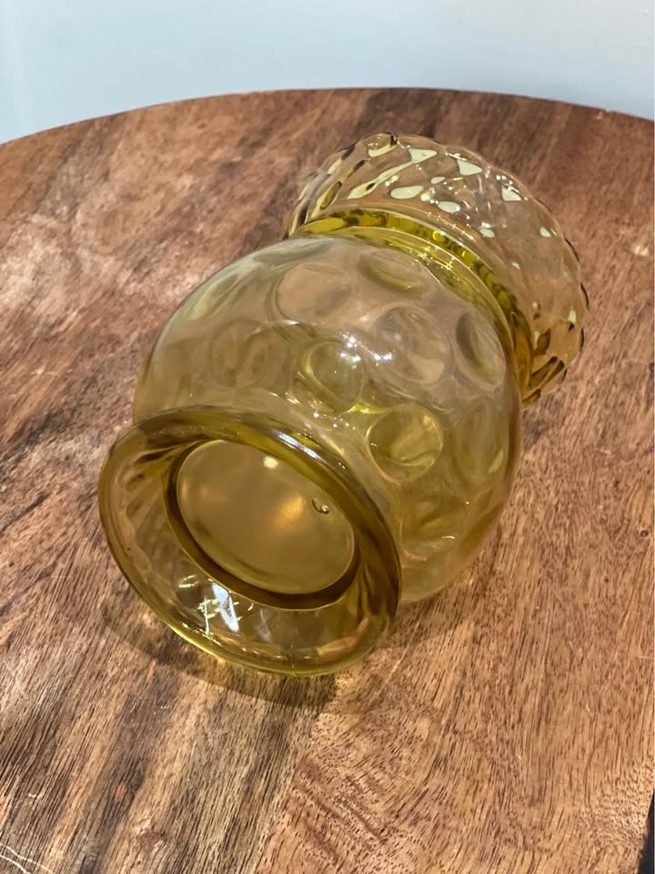 Antique EAPG Amber Glass Spooner - Central Glass Co. 1880s - photo 4