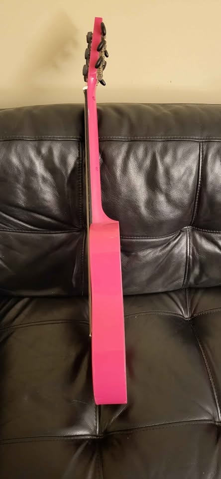 First Act Discovery Pink Kids Guitar Flower Butterfly Decals - photo 4