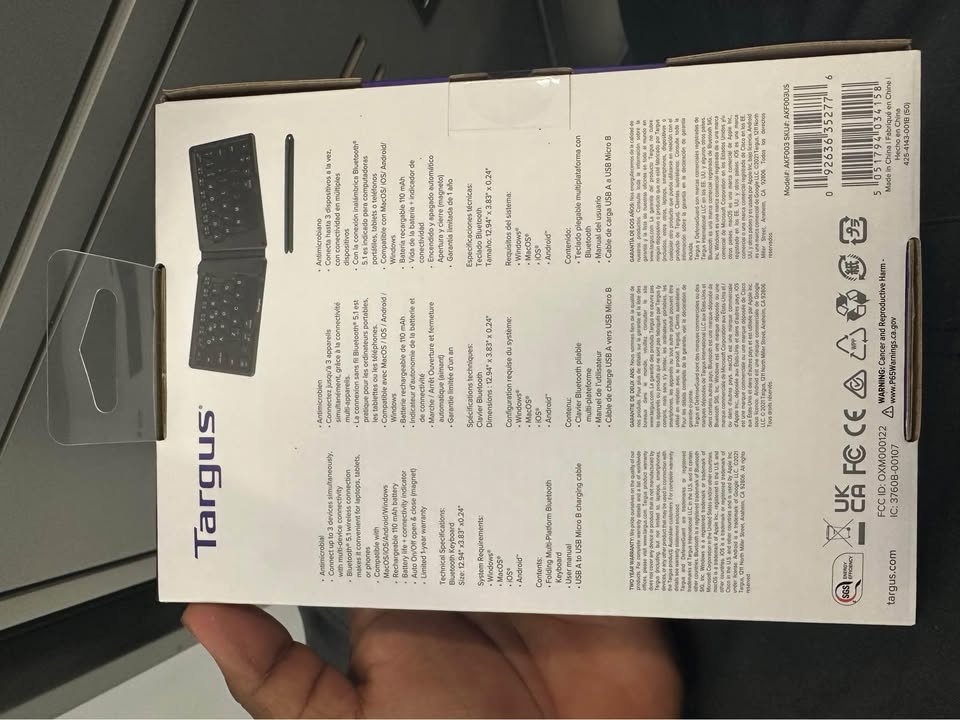 Wireless Folding Keyboard (sealed box) - photo 2