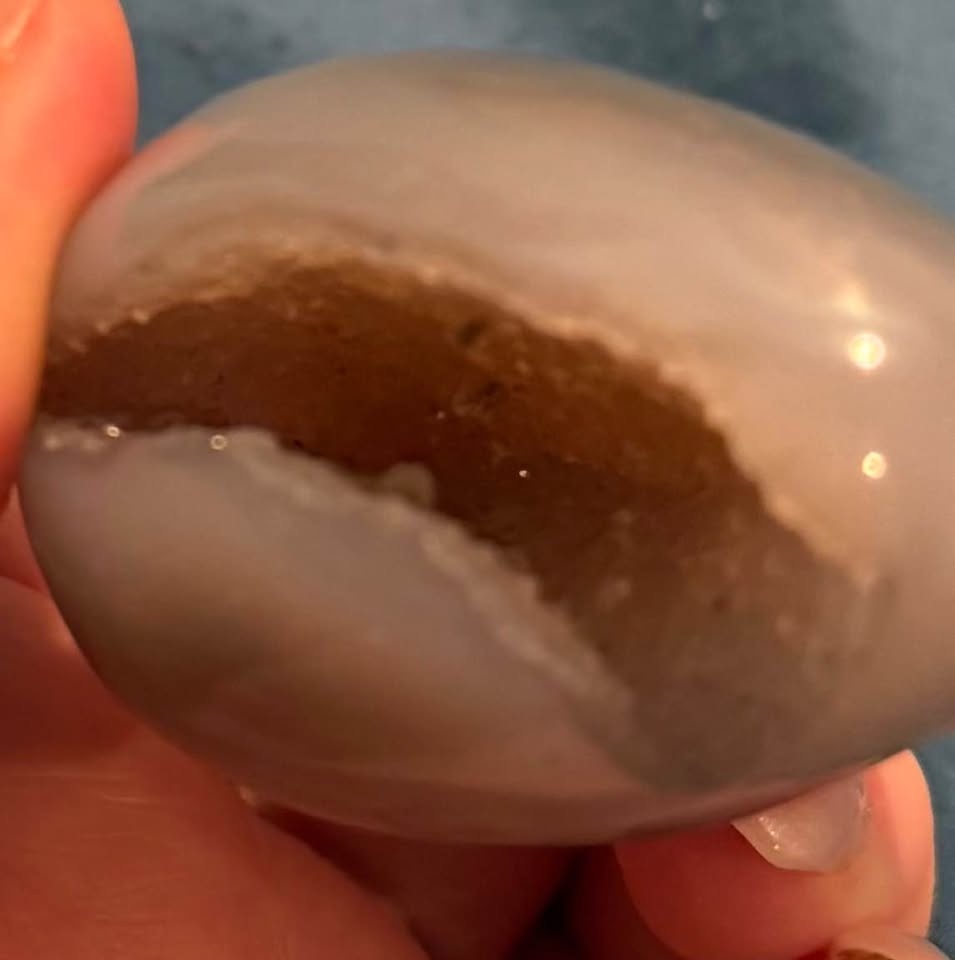 Agate geode egg - photo 2