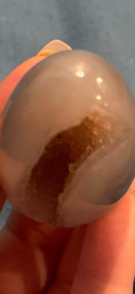Agate geode egg - photo 3