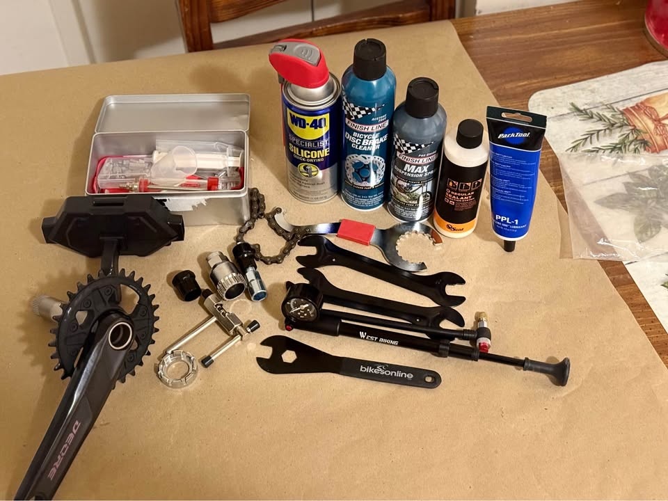 Bike Repair Kit, Cleaning Supplies, Helmet & More - photo 3