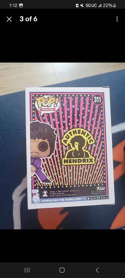 jimmy hendrix funko pop - photo 4