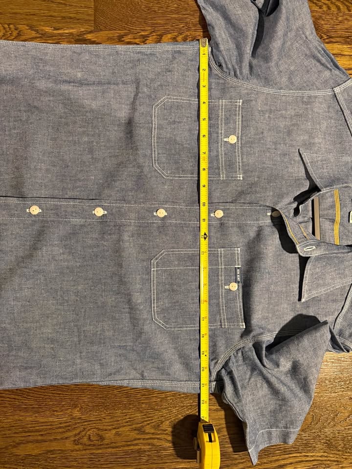 Iron Heart IHSH-285-ind Chambray Shirt