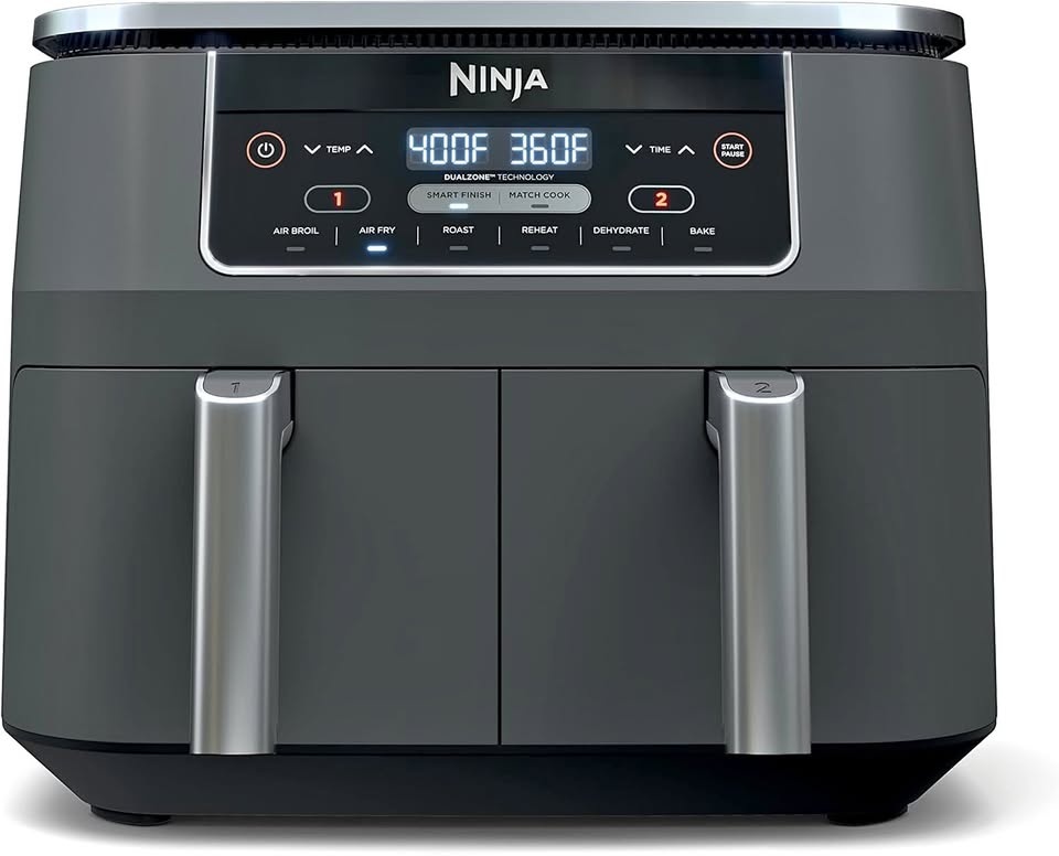 Ninja Foodi 10Q 6in1 2-Basket Air Fryer