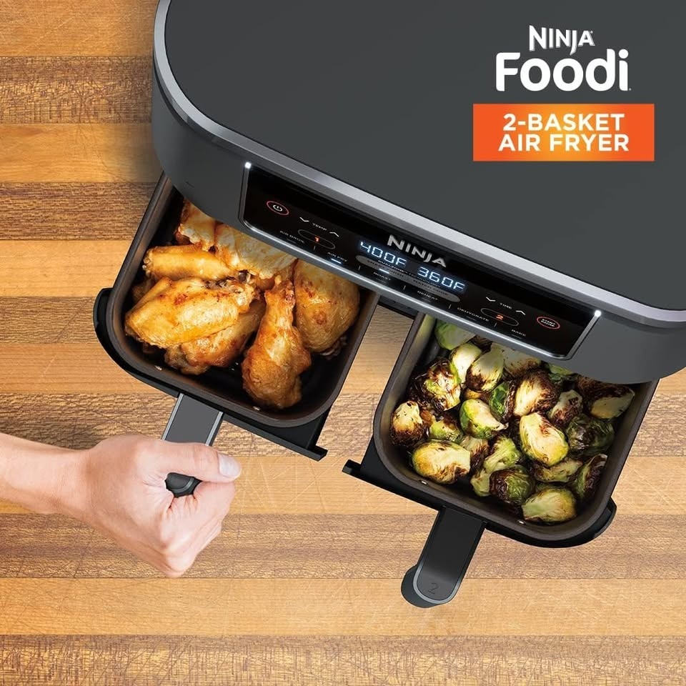 Ninja Foodi 10Q 6in1 2-Basket Air Fryer - photo 2