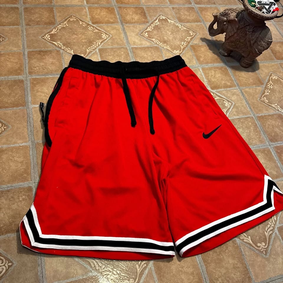Nike Dri-FIT Basketball Shorts - Red/Black - Men’s Size Medium