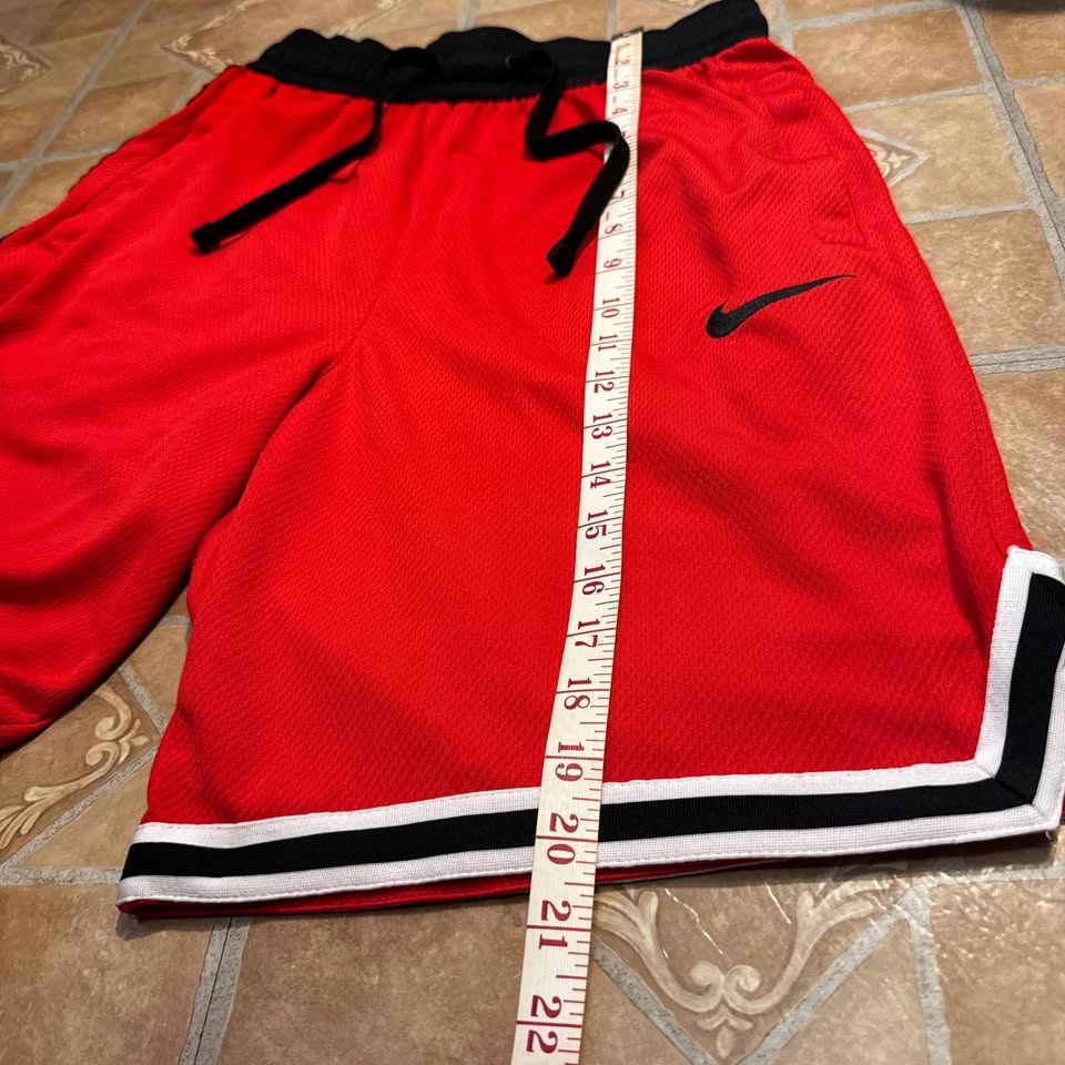 Nike Dri-FIT Basketball Shorts - Red/Black - Men’s Size Medium - photo 4