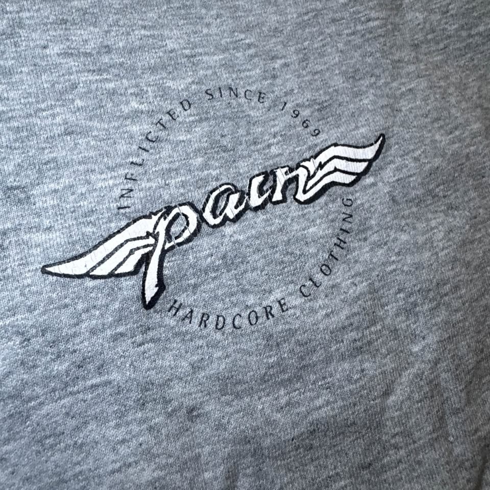 Vintage 90s PAIN Hardcore Clothing T-Shirt "A Ball Named Spike" - photo 2