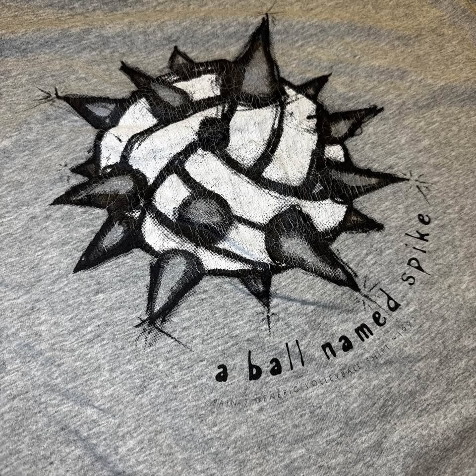 Vintage 90s PAIN Hardcore Clothing T-Shirt "A Ball Named Spike" - photo 5