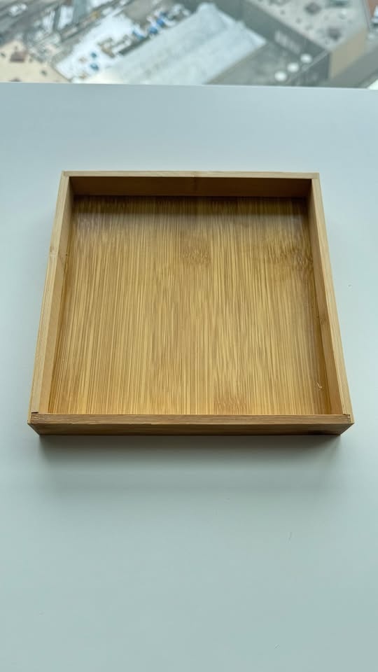 Bamboo Condiment / Snack Serving Set – Ceramic Bowls with Lids - photo 3