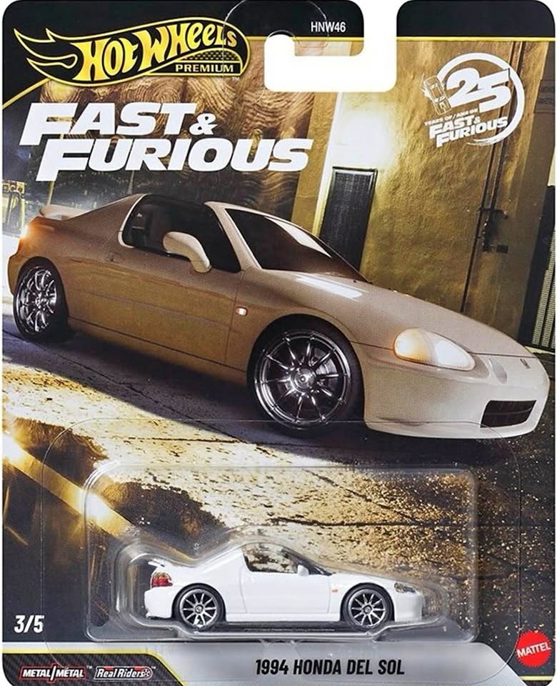 Hot Wheels Fast & Furious 1994 Honda Del Sol