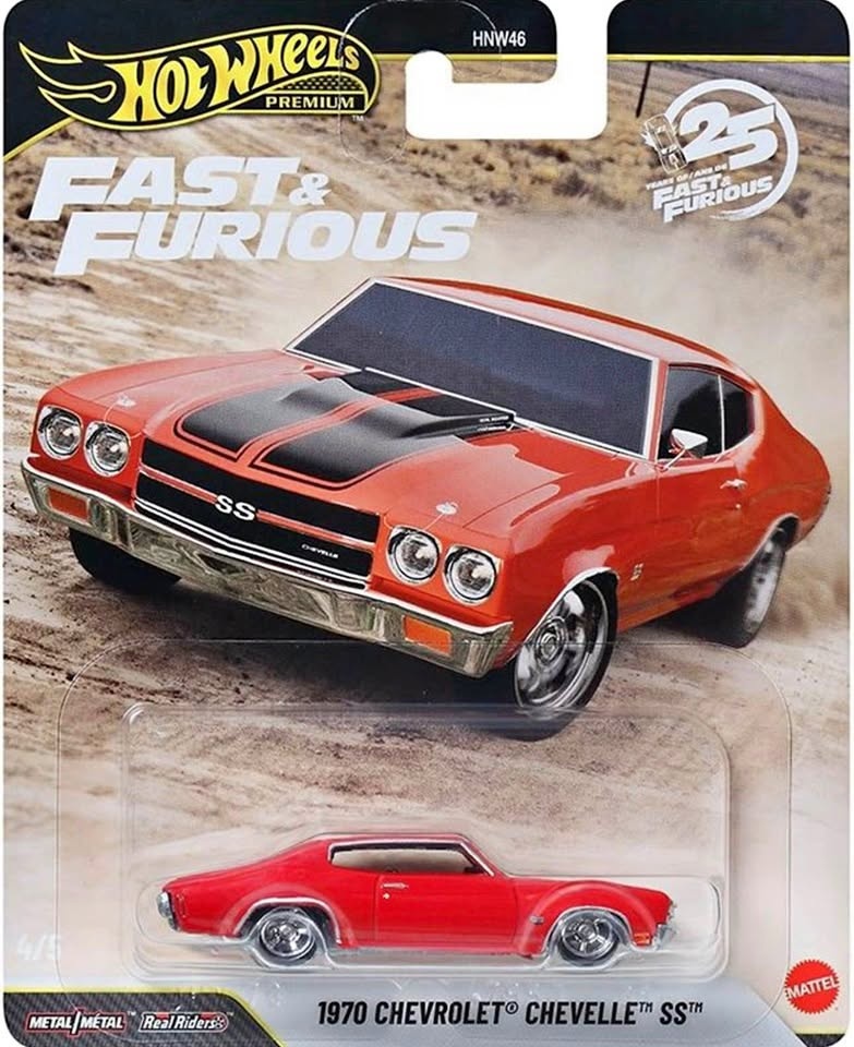 Hot Wheels Fast & Furious 1970 Chevrolet Chevelle SS