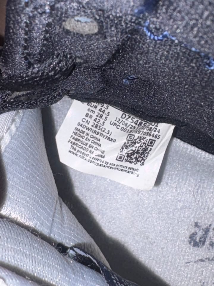 Nike Jordan 1 Retro High OG - Midnight Navy - photo 4