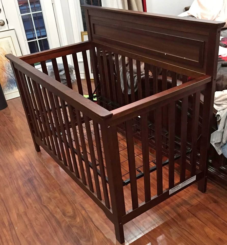 Baby & Toddler Convertible Crib + Mattress