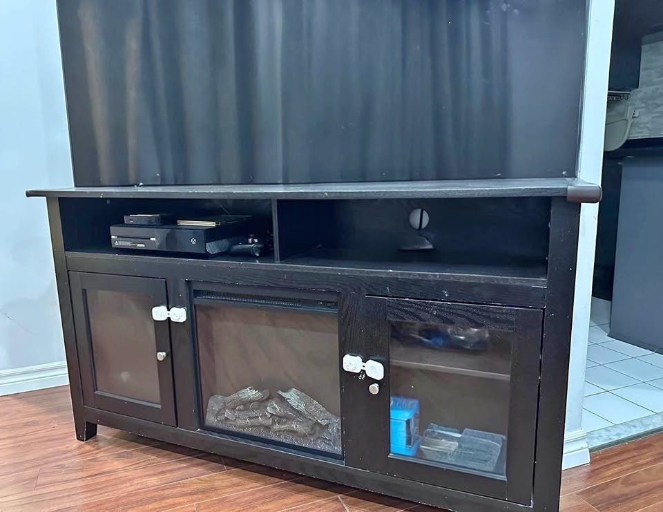 Kohn TV Stand w/ Electric Fireplace (up to 65")