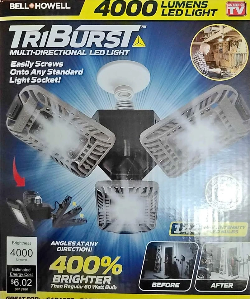 BNIB Tri Burst Light