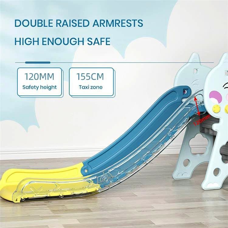 Foldable Indoor/Outdoor Slide with Ball Basket - photo 2