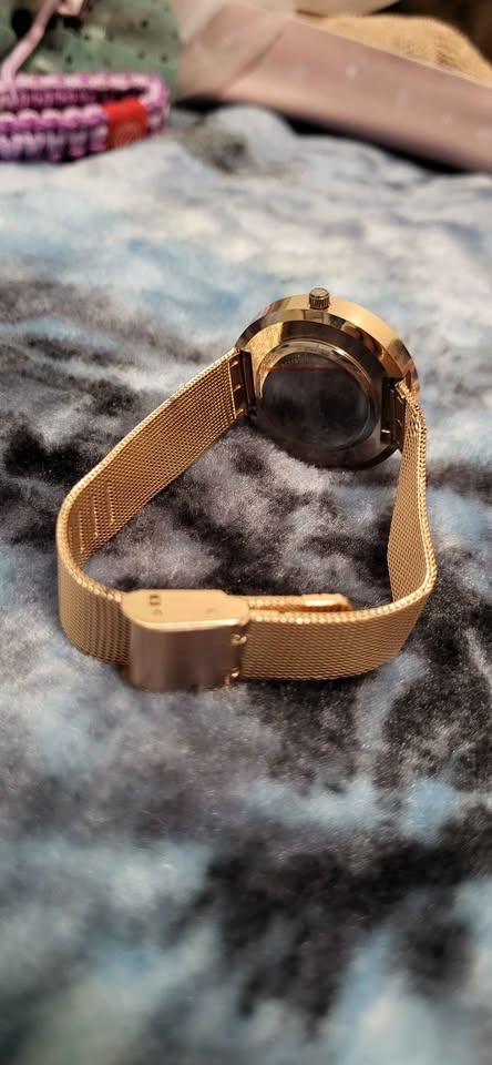 Accutime Rose Gold Mesh Watch WCP2009RGT - photo 2