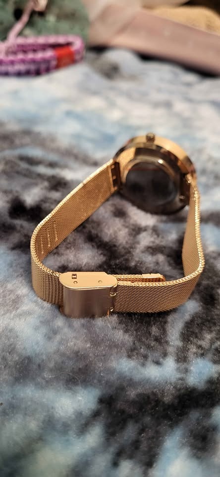 Accutime Rose Gold Mesh Watch WCP2009RGT - photo 3