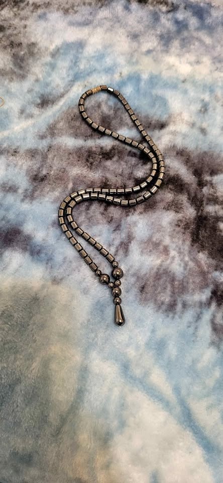 Dark Beaded Necklace