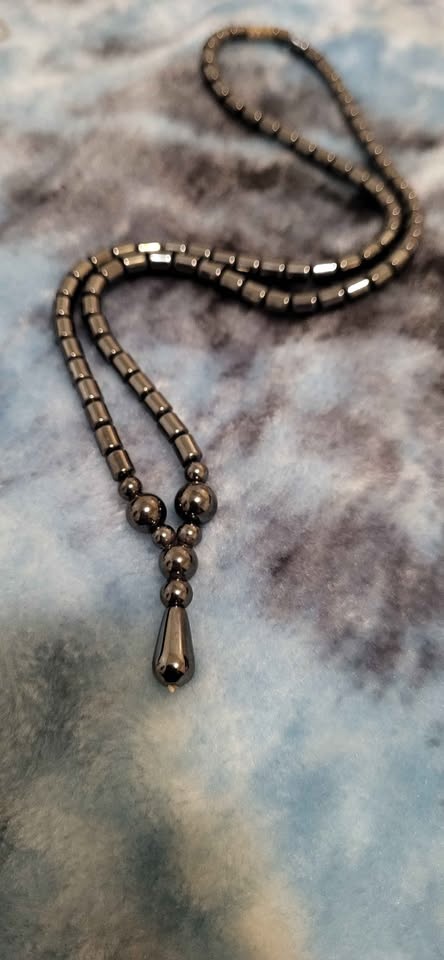 Dark Beaded Necklace - photo 2