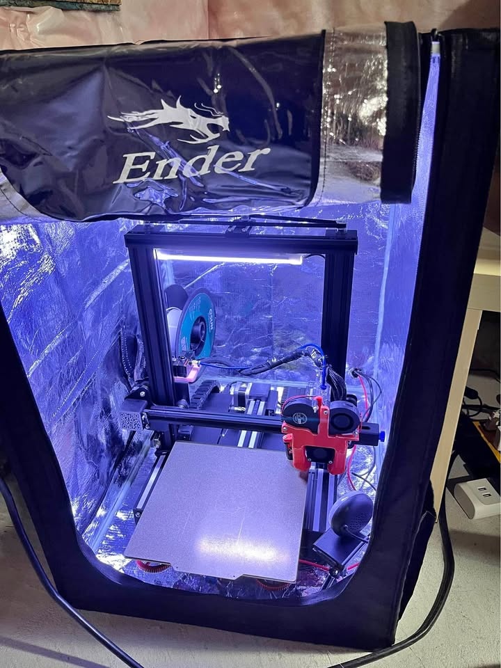 Ender 3 V2 Upgraded 3D Printer - Klipper, BLTouch, Pi