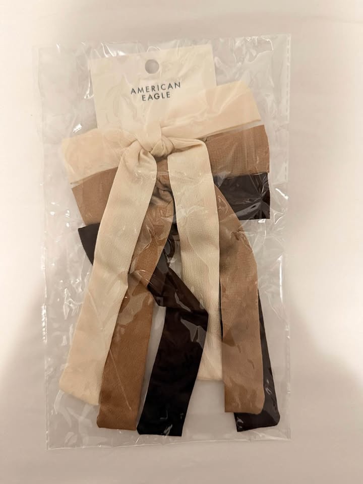 Bow Scrunchie 3 pack