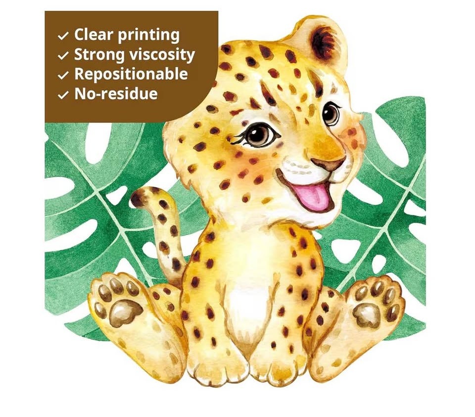 Baby Safari Animals Wall Decals - photo 4