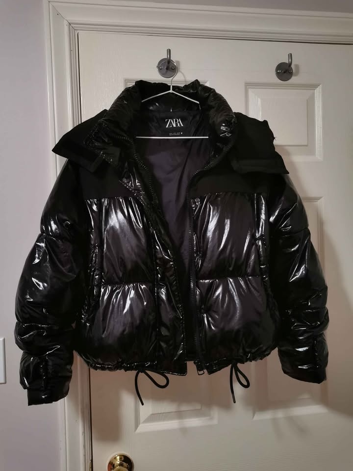 Zara black puffer jacket - photo 3