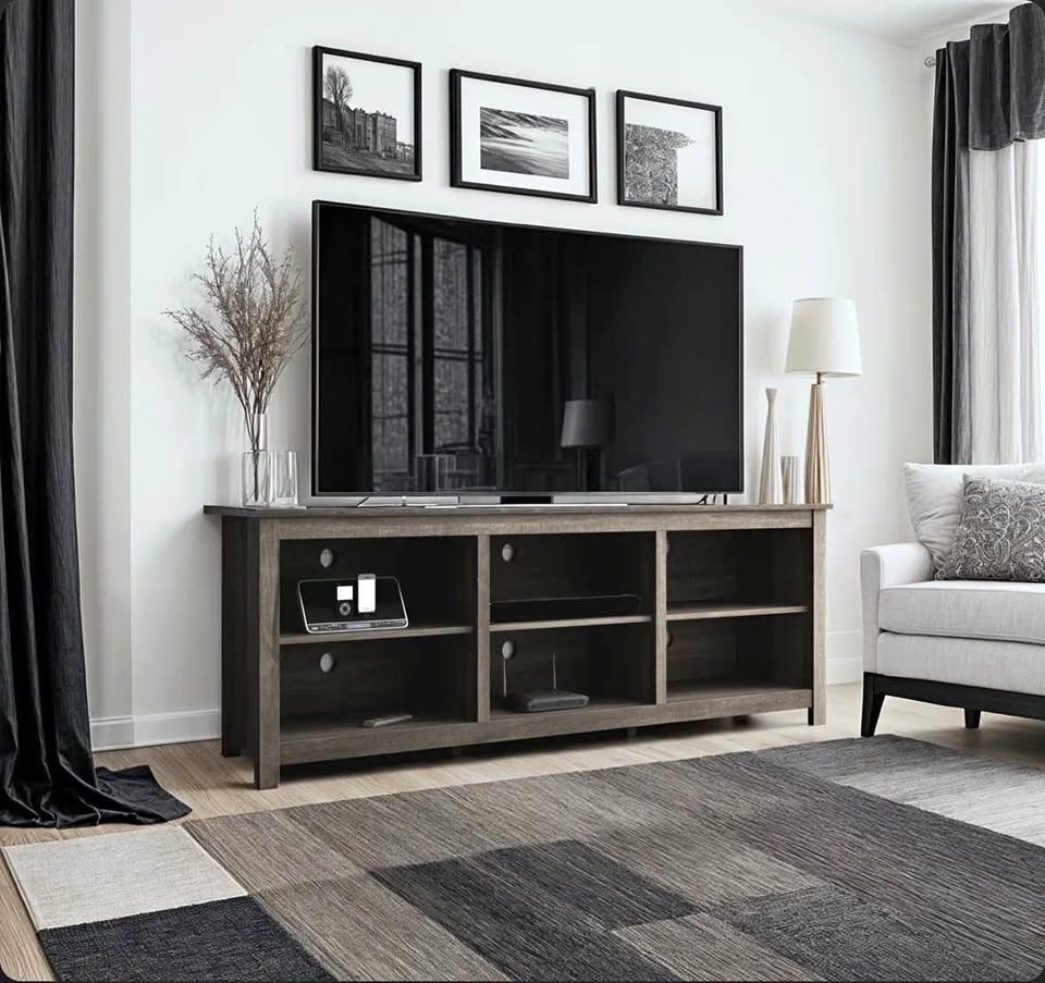 Union Rustic Sunbury Open Storage TV Stand