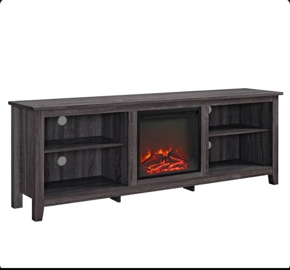 Darby Home Co Kneeland 70" TV Stand w/ Electric Fireplace - photo 5
