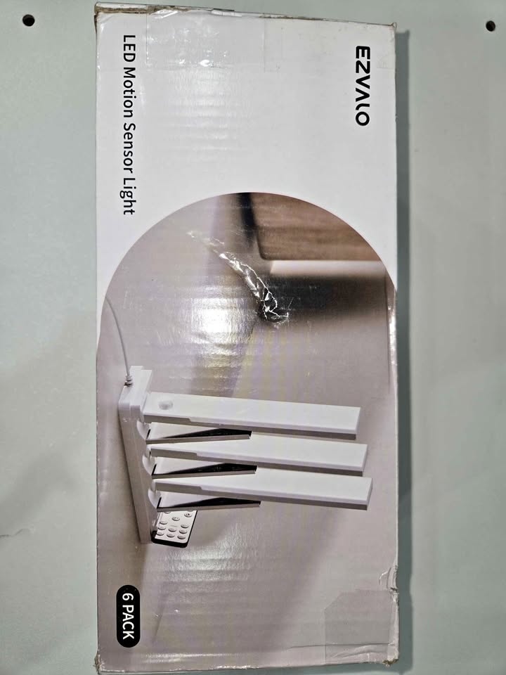 EZVALO 6-Pack Under Cabinet Lights w/ Charging Station
