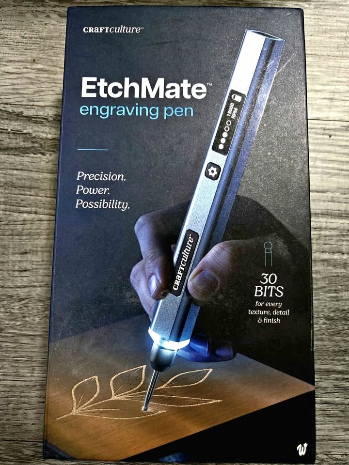 EtchMate Engraving Pen for Metal, Wood, Glass, Plastic