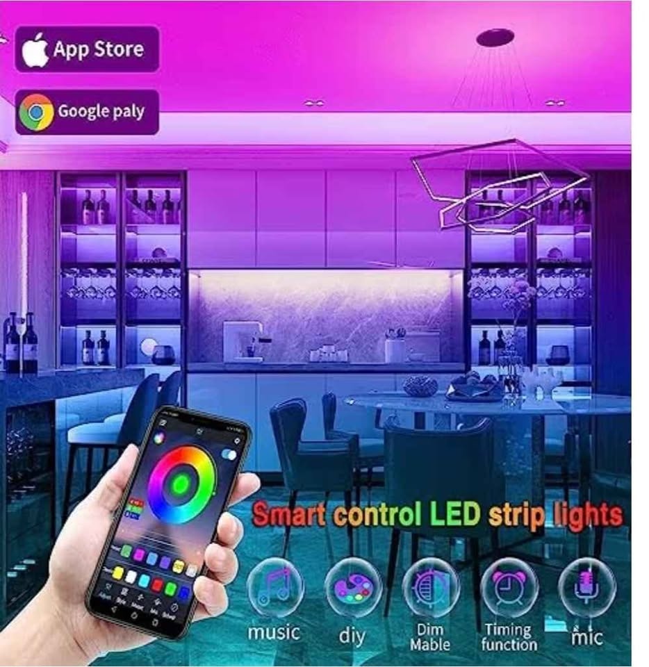 RGB LED STRIP LIGHTS 100FT - photo 4
