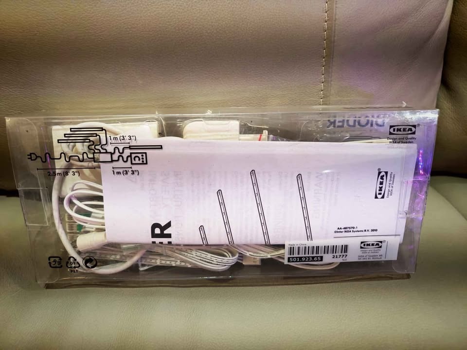 Ikea LED Strip Lights with Color Controller - photo 2