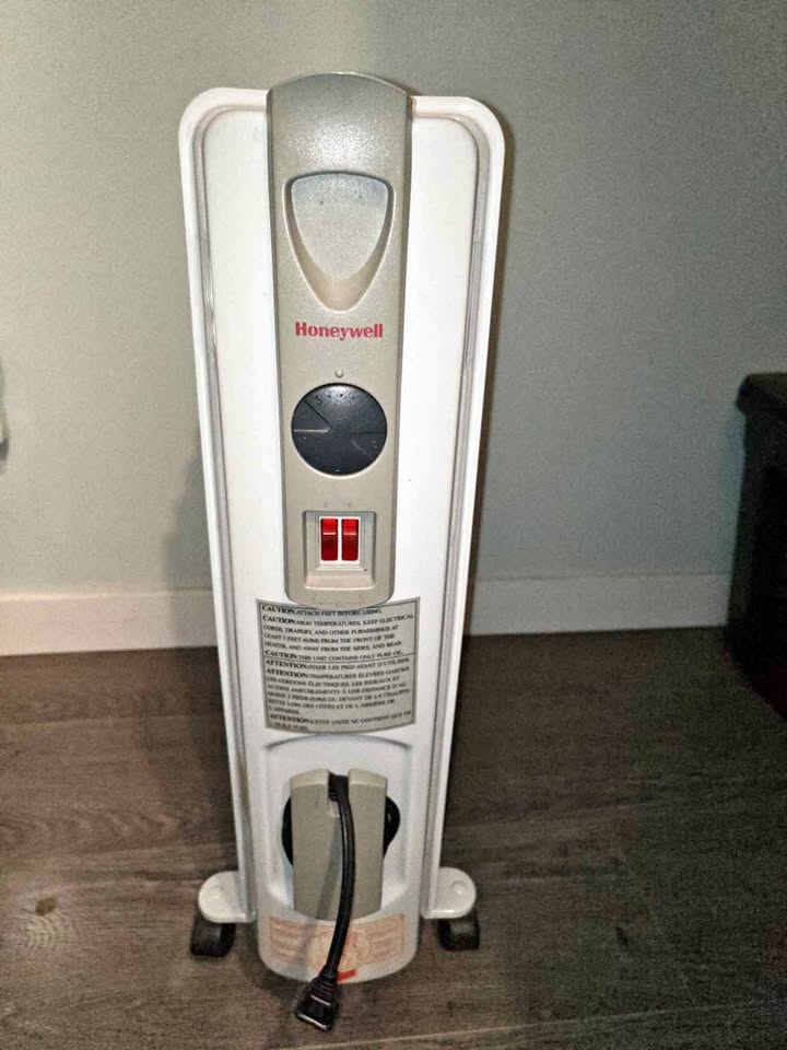 Oil filled heater