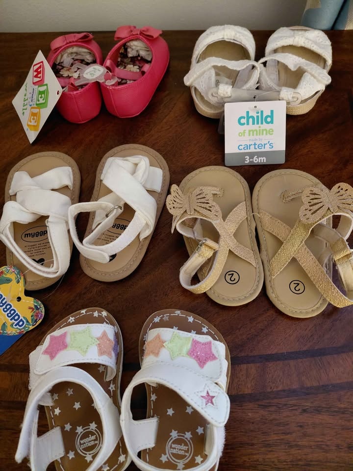 Baby Girls Sz 2 Asstd Shoes - photo 2