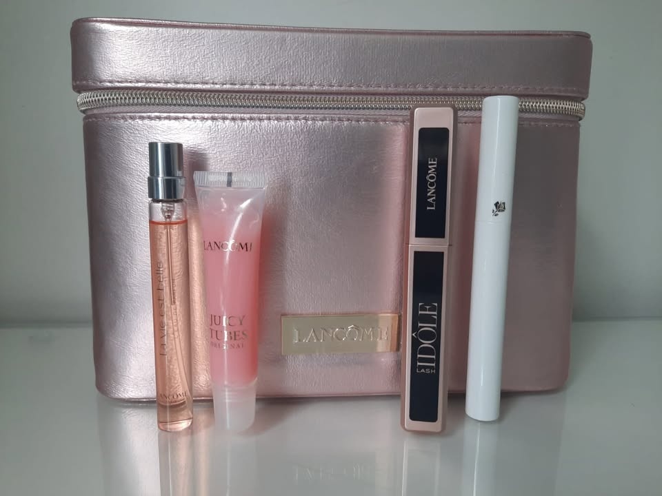 Lancôme Set – Perfume + Gloss + Mascara & primer